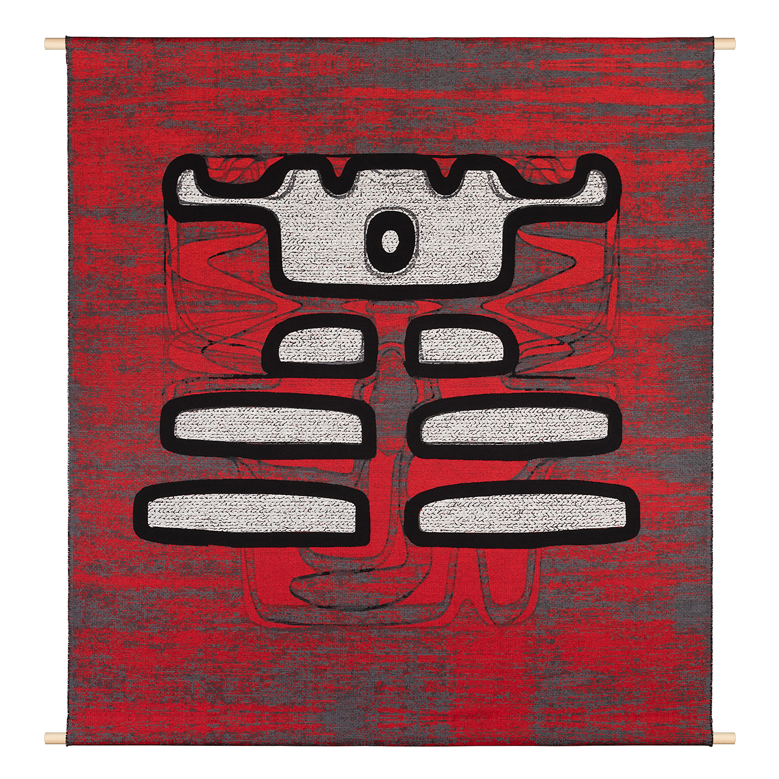 Bianco - Fondo Rosso Grigio Web - Artistinct - This is Art