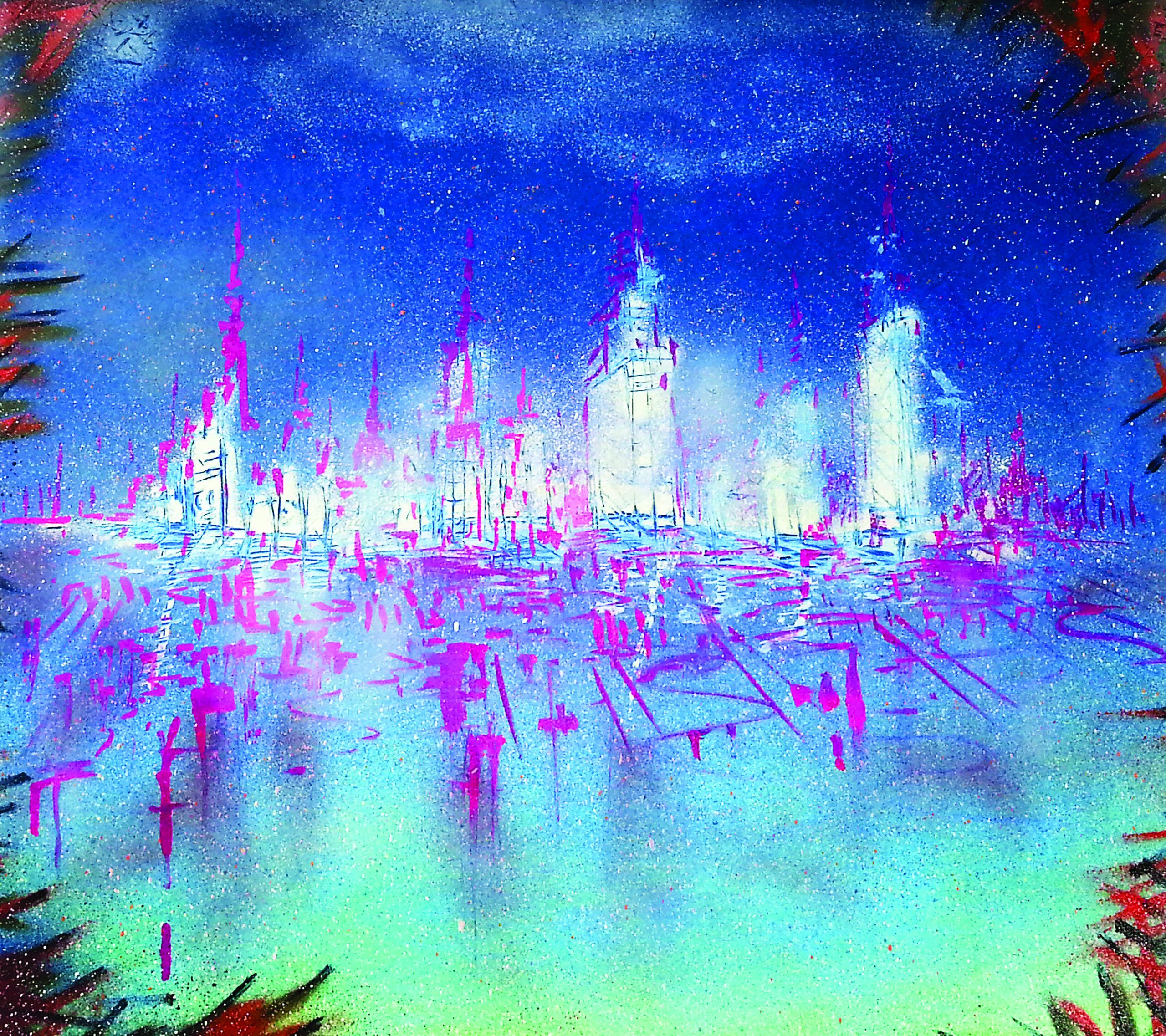 Miami by Night Evanescence - Artistinct - This is Art