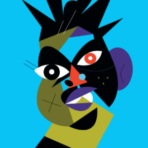 Pop Dirty Bastard Year : 2025 Technique : Digital artwork — Streetcubism-icons serie Title : Pop Dirty Bastard (ODB Tribute)